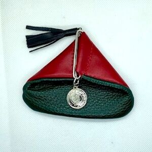 Designer High End Firenze Moda Soft Leather Coin Purse